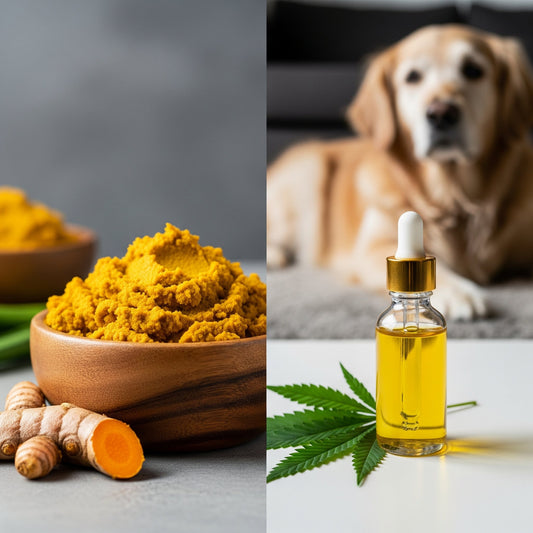 Turmeric vs. CBD Oil for Dogs: Comparing Natural Anti-Inflammatories
