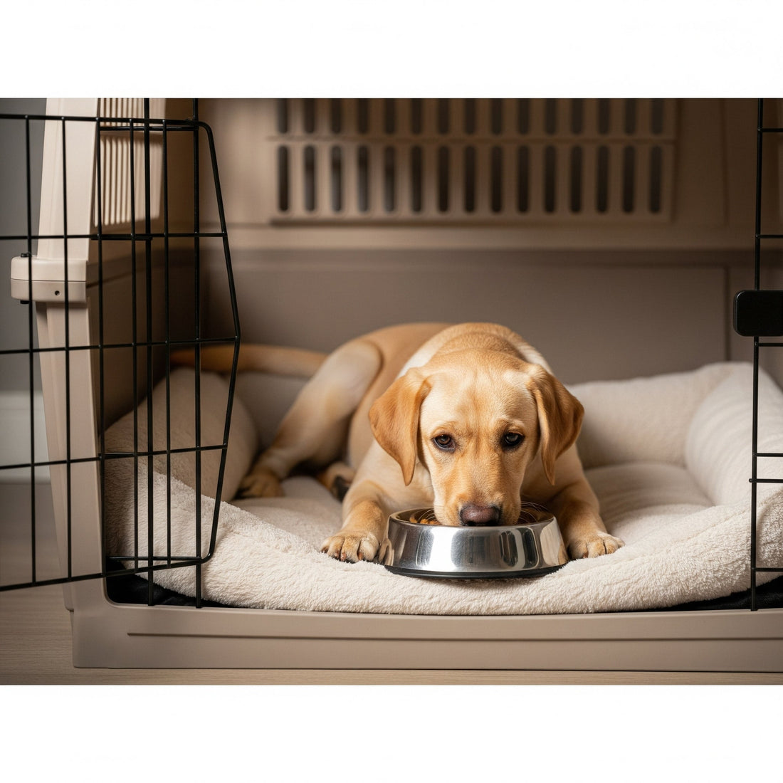 Crate Training and Feeding: A Combined Guide