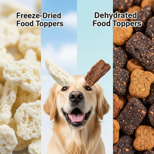 Freeze-Dried vs. Dehydrated Food Toppers: A Detailed Comparison