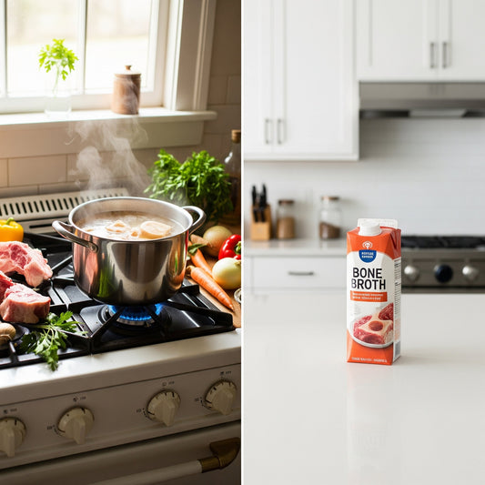 Homemade Bone Broth vs. Store-Bought: A Cost and Nutrition Analysis
