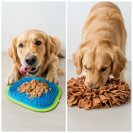 Lick Mats vs. Snuffle Mats: Which Enrichment Feeder is Right for Your Dog?