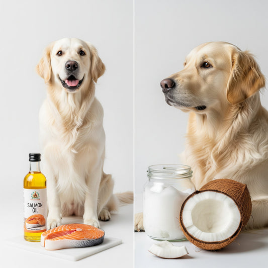 Salmon Oil vs. Coconut Oil: Which is Better for Your Dog's Coat?