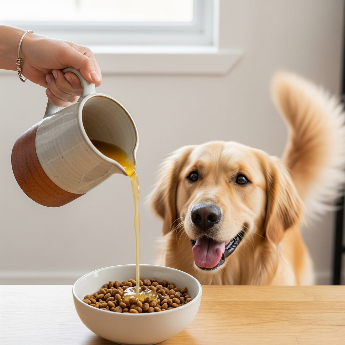 Can I Add Broth to My Dog's Food? What to Know First